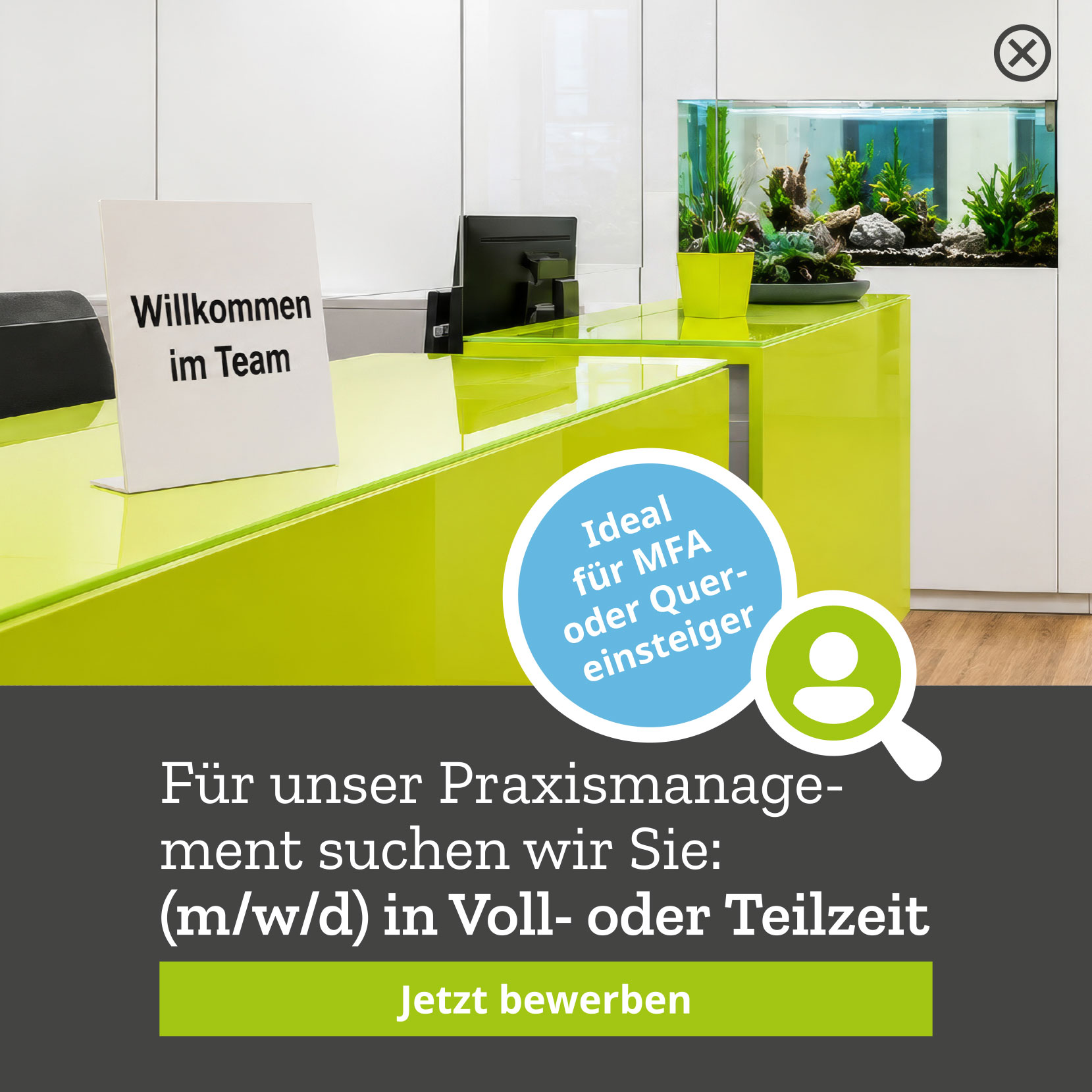 Für unser Praxismanagement suchen wir Sie (m/w/d) in Voll- oder Teilzeit – jetzt bewerben